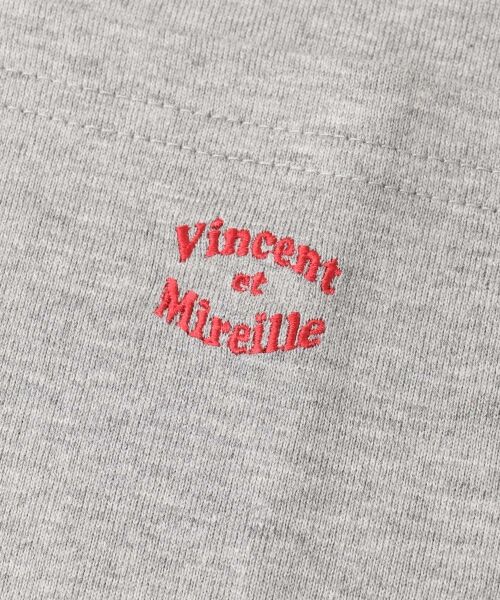 Vincent et Mireille　LOGO embroidery PK T-SHIRTS