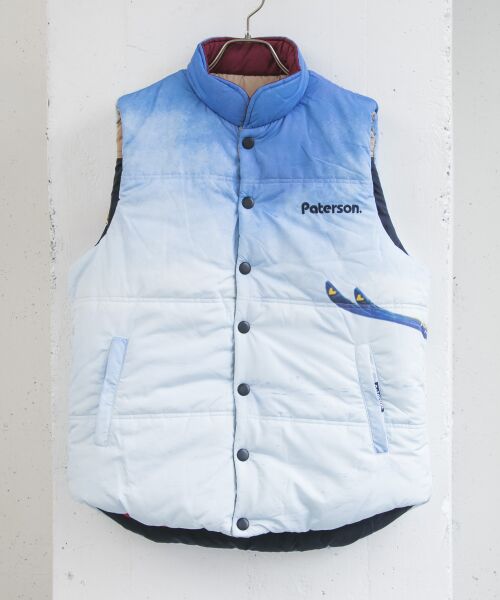 セール】 PATERSON REVERSIBLE VEST （ダウンジャケット・ベスト