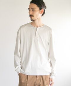 SMOOTH HENLEY OVER LONG-SLEEVE T-SHIRTS