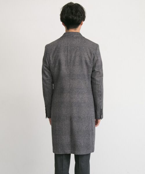 URBAN RESEARCH / アーバンリサーチ その他アウター | URBAN RESEARCH Tailor　ウールカシミヤグレンチェックコート | 詳細4