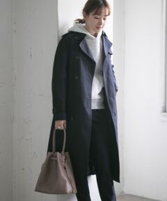 YLEVE　SUPIMA COTTON TRENCH COAT