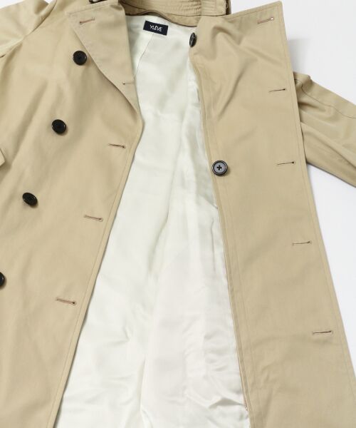 YLEVE　SUPIMA COTTON TRENCH COAT