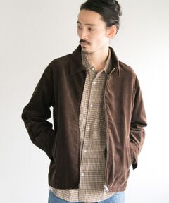 CORDUROY ZIP BLOUSON