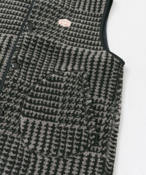 URBAN RESEARCH / アーバンリサーチ ベスト | Vincent et Mireille　BOA VEST CHECK | 詳細7