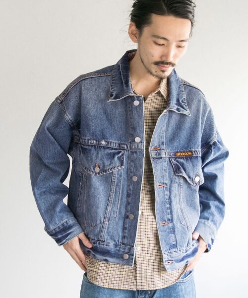 WHEIR Bobson BIG DETAIL JACKET （Gジャン・デニムジャケット ...