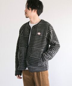 Vincent et Mireille　BOA CARDIGAN CHECK