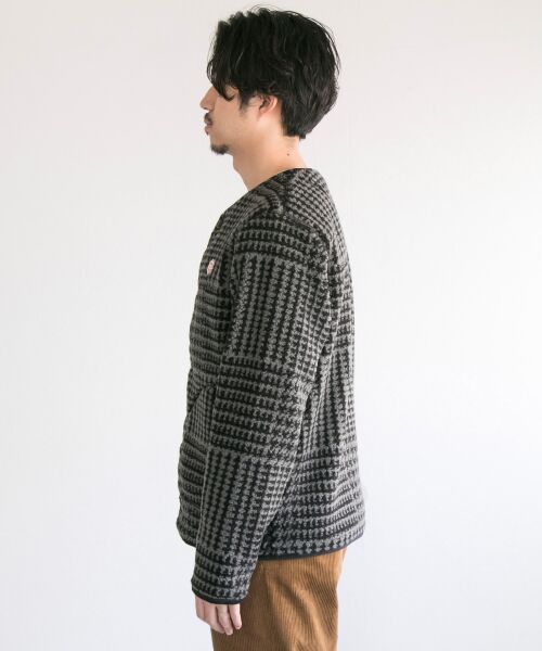 URBAN RESEARCH / アーバンリサーチ カーディガン・ボレロ | Vincent et Mireille　BOA CARDIGAN CHECK | 詳細4