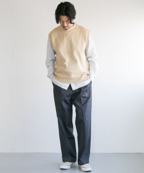 URBAN RESEARCH / アーバンリサーチ ベスト | MHL.　DRY COTTON KNIT | 詳細1