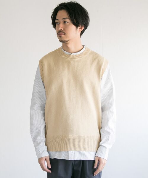 URBAN RESEARCH / アーバンリサーチ ベスト | MHL.　DRY COTTON KNIT | 詳細2