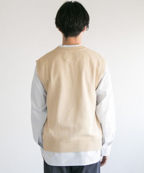 URBAN RESEARCH / アーバンリサーチ ベスト | MHL.　DRY COTTON KNIT | 詳細4