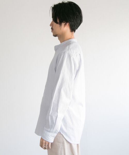 URBAN RESEARCH / アーバンリサーチ シャツ・ブラウス | MHL.　STRIPE OXFORD SHIRTS | 詳細3