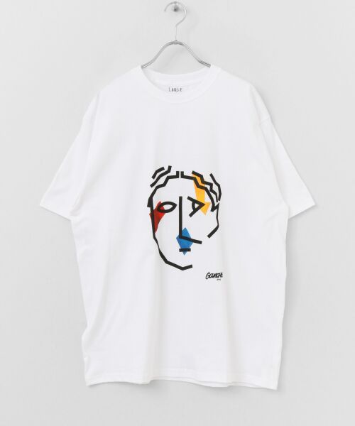 URBAN RESEARCH / アーバンリサーチ Tシャツ | GOUACHE　SHORT-SLEEVE T-SHIRTS FACE | 詳細5
