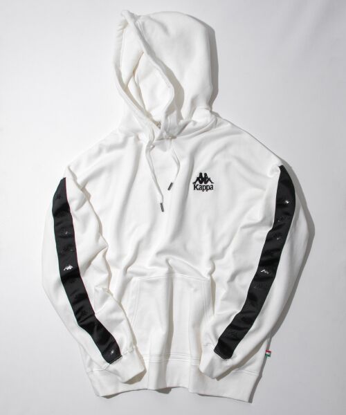 white kappa hoodie