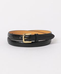 Scye　Press Croco Dress Belt