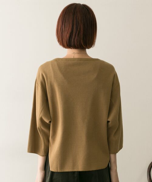 URBAN RESEARCH / アーバンリサーチ Tシャツ | YLEVE　COTTON RIB PULLOVER | 詳細10