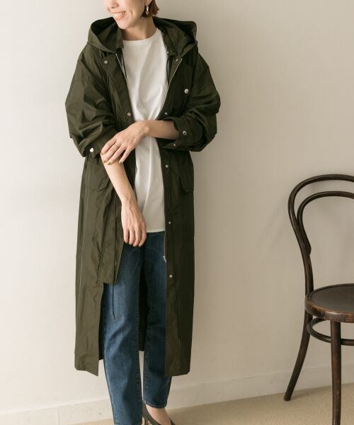 セール】 muller of yoshiokubo Hoodie long coat （ミリタリー