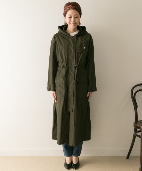 URBAN RESEARCH / アーバンリサーチ ミリタリージャケット・コート | muller of yoshiokubo　Hoodie long coat | 詳細10