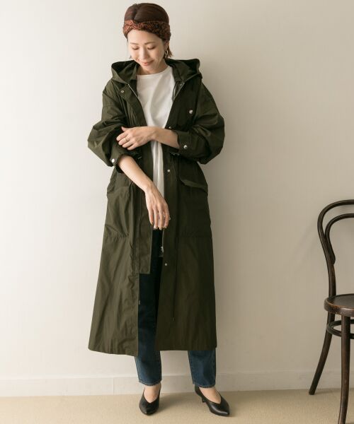 URBAN RESEARCH / アーバンリサーチ ミリタリージャケット・コート | muller of yoshiokubo　Hoodie long coat | 詳細4
