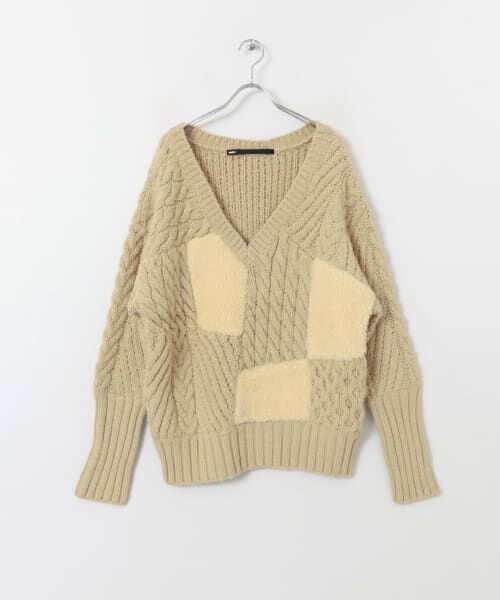 URBAN RESEARCH / アーバンリサーチ ニット・セーター | muller of yoshiokubo　Boa cable knit | 詳細12