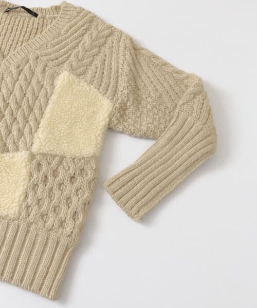 URBAN RESEARCH / アーバンリサーチ ニット・セーター | muller of yoshiokubo　Boa cable knit | 詳細13