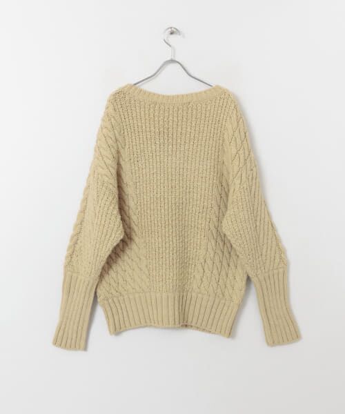 URBAN RESEARCH / アーバンリサーチ ニット・セーター | muller of yoshiokubo　Boa cable knit | 詳細14