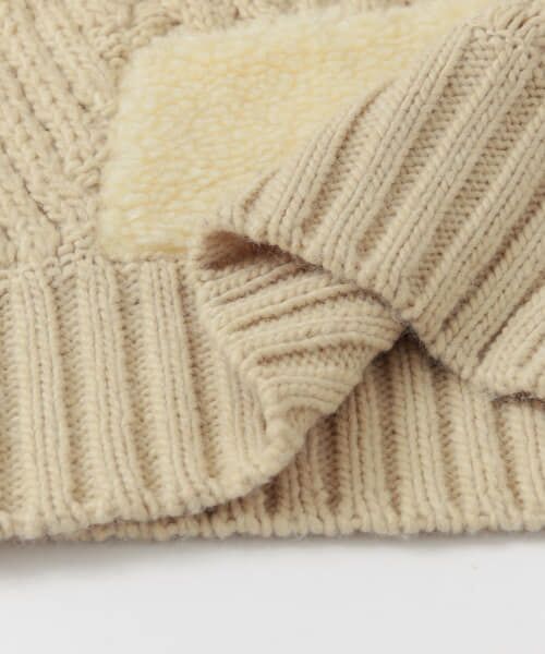 URBAN RESEARCH / アーバンリサーチ ニット・セーター | muller of yoshiokubo　Boa cable knit | 詳細15