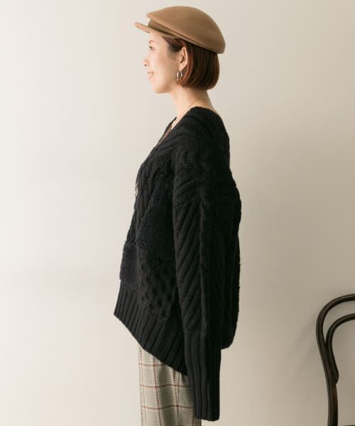 URBAN RESEARCH / アーバンリサーチ ニット・セーター | muller of yoshiokubo　Boa cable knit | 詳細9