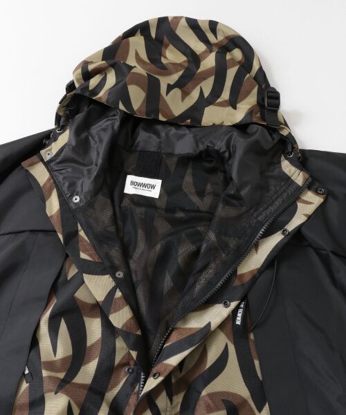 BOWWOW　BW TRIBAL CAMO MOUTAIN PARKA