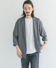 ■URBAN RESEARCH 2021SS<br><br>ジャケットとコートの中間的なアイテムである「ジャコット」。<br>一般的なジャケットに比べて着丈をやや長くし、ボタンレスサイド&スラッシュポケットを装備し、ミニマムかつニュートラルな印象に仕上げました。<br>カットソーの上からサラッと一枚羽織るだけで、垢抜けたスタイリングに生まれ変わります。<br>ご自宅でも簡単に洗えるウォッシャブル仕様。<br><br>【体型別スタッフ着用レビュー】<br><br>≪身長:165cm　体型:やせ型 着用サイズ:M≫<br>165cmの自分だとMサイズでゆったり着用できます。<br>サラッとした素材感なので、春から夏にかけてオススメです。<br>ワイドパンツかスラックスなどで合わせると良いです。<br><br>≪身長:174cm　体型:普通　着用サイズ:M≫<br>普段、Lサイズを着ることが多いですが、ゆったりとしているのでMサイズで丁度でした。<br>生地感も薄手でサラッとした質感で冷房対策、日よけ対策としても使えそうなのは良い。<br><br>-----------------------------<br>透け感 : なし<br>伸縮性 : ややあり<br>裏地 : なし<br>光沢 : なし<br>ポケット : あり<br>-----------------------------<br><br>※この製品は、素材の特性上、水分や汗、摩擦などにより、色落ちすることがあります。ご着用の際は、充分にご注意ください。<br>※洗濯ネット使用<br>※あて布使用<br><br>※商品画像は、光の当たり具合やパソコンなどの閲覧環境により、実際の色味と異なって見える場合がございます。予めご了承ください。<br>※商品の色味の目安は、商品単体の画像をご参照ください。