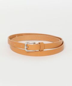 italian leather long belt
