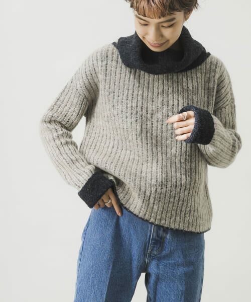 セール】 bolsista Wide Turtleneck Knit （ニット・セーター）｜URBAN