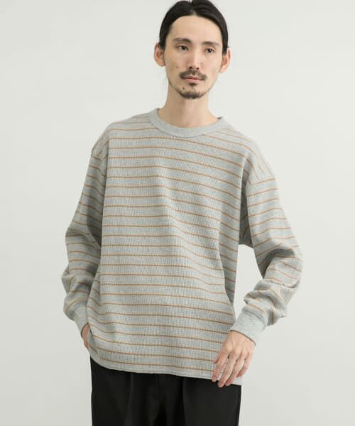 URBAN RESEARCH / アーバンリサーチ Tシャツ | 『別注』Miller×URBAN RESEARCH ワッフルボーダーT-SHIRTS | 詳細11