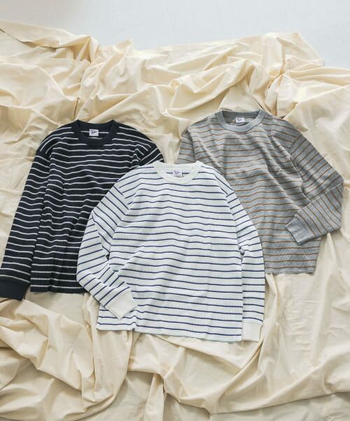 URBAN RESEARCH / アーバンリサーチ Tシャツ | 『別注』Miller×URBAN RESEARCH ワッフルボーダーT-SHIRTS | 詳細26