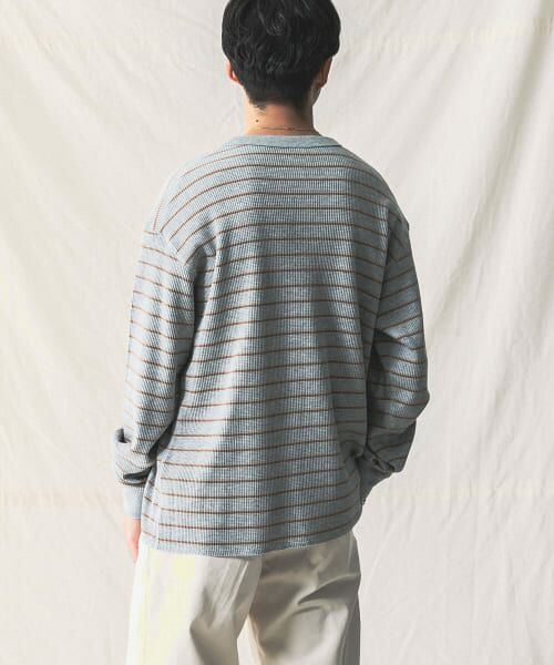 URBAN RESEARCH / アーバンリサーチ Tシャツ | 『別注』Miller×URBAN RESEARCH ワッフルボーダーT-SHIRTS | 詳細8