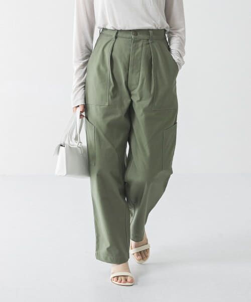 URBAN RESEARCH / アーバンリサーチ その他パンツ | 『ユニセックス』バックサテンUTILITY TROUSERS by SHIOTA | 詳細11