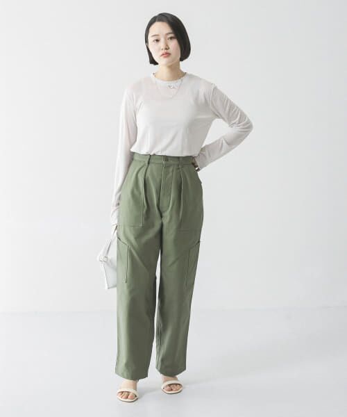 URBAN RESEARCH / アーバンリサーチ その他パンツ | 『ユニセックス』バックサテンUTILITY TROUSERS by SHIOTA | 詳細14
