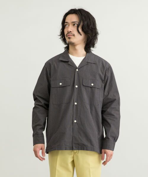 URBAN RESEARCH / アーバンリサーチ シャツ・ブラウス | WORK NOT WORK　Checked Open collar Shirts | 詳細10
