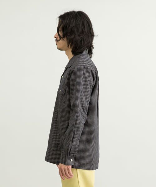 URBAN RESEARCH / アーバンリサーチ シャツ・ブラウス | WORK NOT WORK　Checked Open collar Shirts | 詳細11