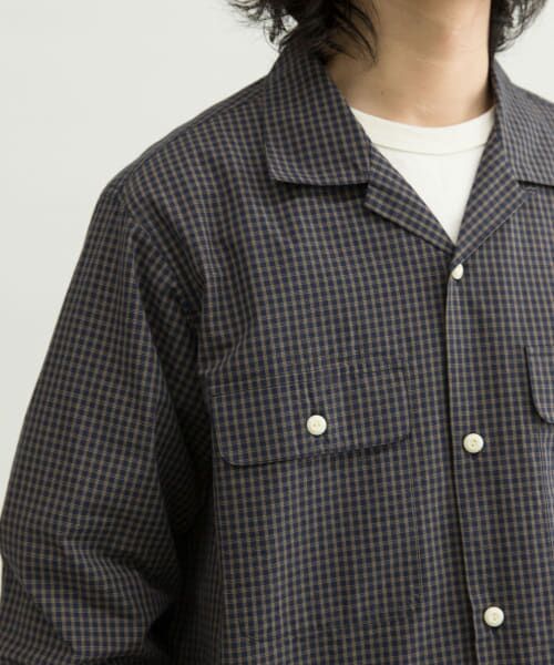 URBAN RESEARCH / アーバンリサーチ シャツ・ブラウス | WORK NOT WORK　Checked Open collar Shirts | 詳細13