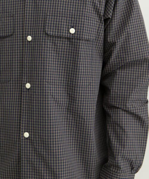 URBAN RESEARCH / アーバンリサーチ シャツ・ブラウス | WORK NOT WORK　Checked Open collar Shirts | 詳細14