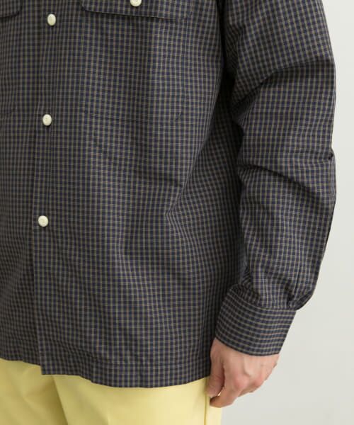 URBAN RESEARCH / アーバンリサーチ シャツ・ブラウス | WORK NOT WORK　Checked Open collar Shirts | 詳細15