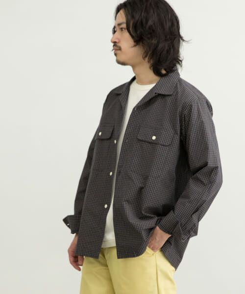 URBAN RESEARCH / アーバンリサーチ シャツ・ブラウス | WORK NOT WORK　Checked Open collar Shirts | 詳細7