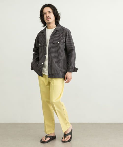URBAN RESEARCH / アーバンリサーチ シャツ・ブラウス | WORK NOT WORK　Checked Open collar Shirts | 詳細8