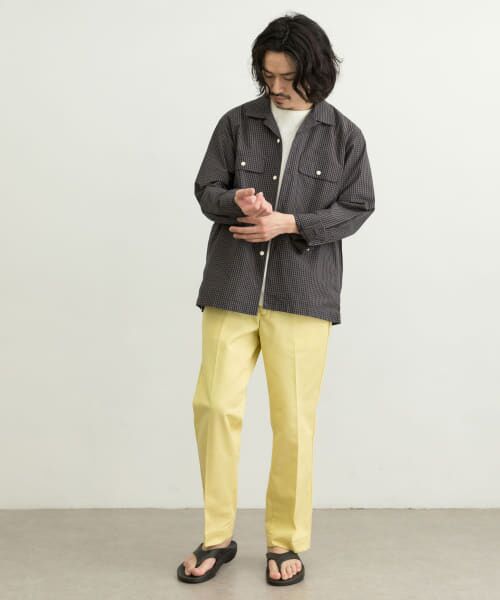 URBAN RESEARCH / アーバンリサーチ シャツ・ブラウス | WORK NOT WORK　Checked Open collar Shirts | 詳細9