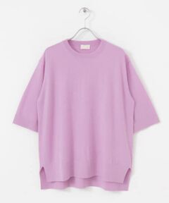 w cashmere　t-shirts knit