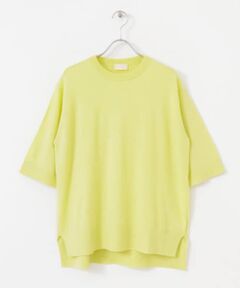 w cashmere　t-shirts knit