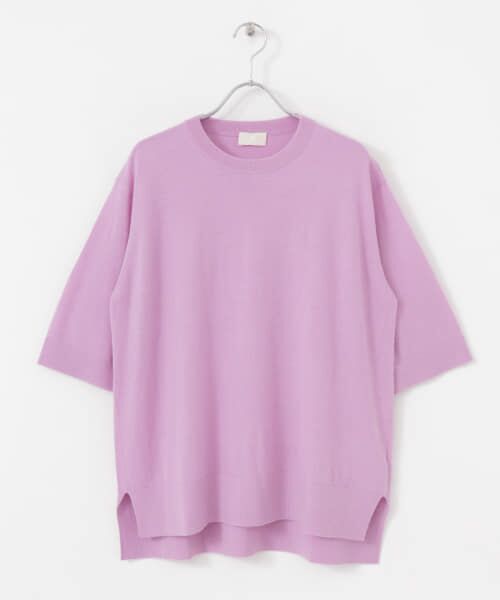 URBAN RESEARCH / アーバンリサーチ ニット・セーター | w cashmere　t-shirts knit | 詳細5