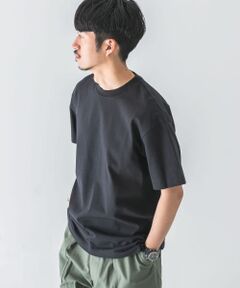 超度詰め天竺カラーTシャツ