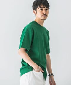 超度詰め天竺カラーTシャツ