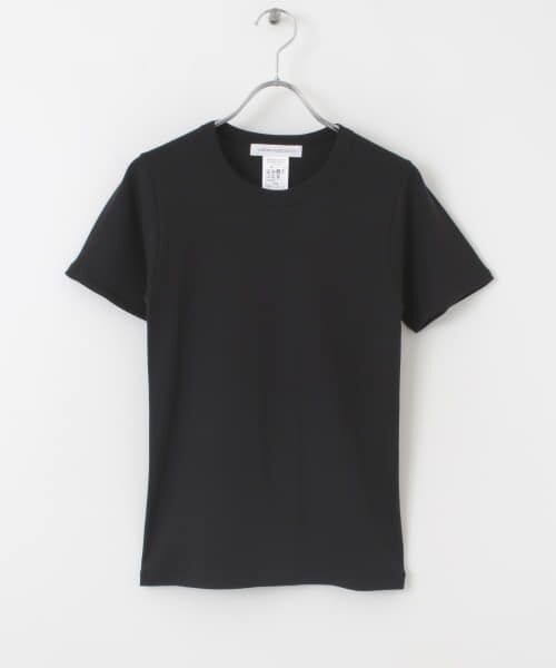 URBAN RESEARCH / アーバンリサーチ Tシャツ | スビンフライスクルーネックTシャツ（INK BLACK）